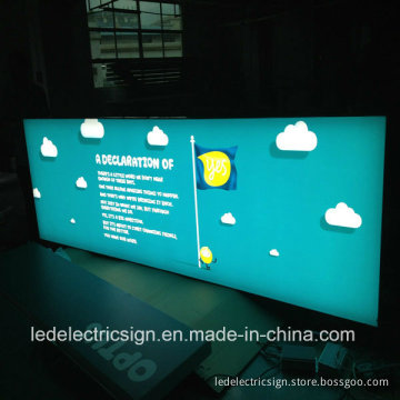 Frameless Tension Fabric Light Box